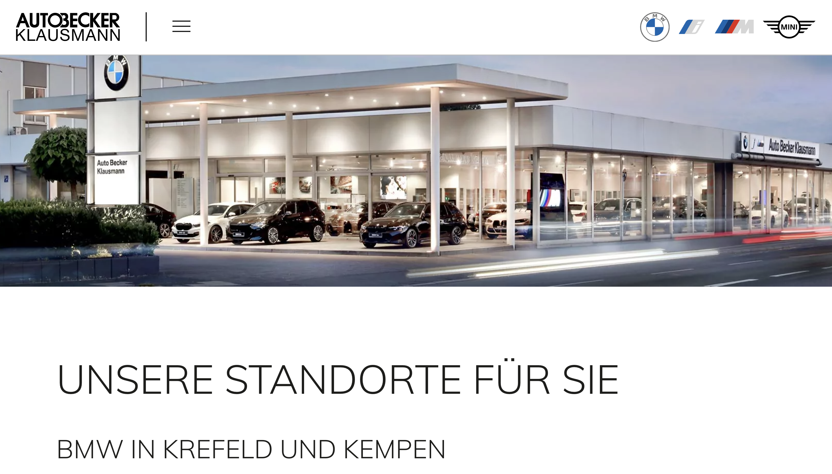 CASE – Auto Becker Klausmann BMW-Mini Krefeld