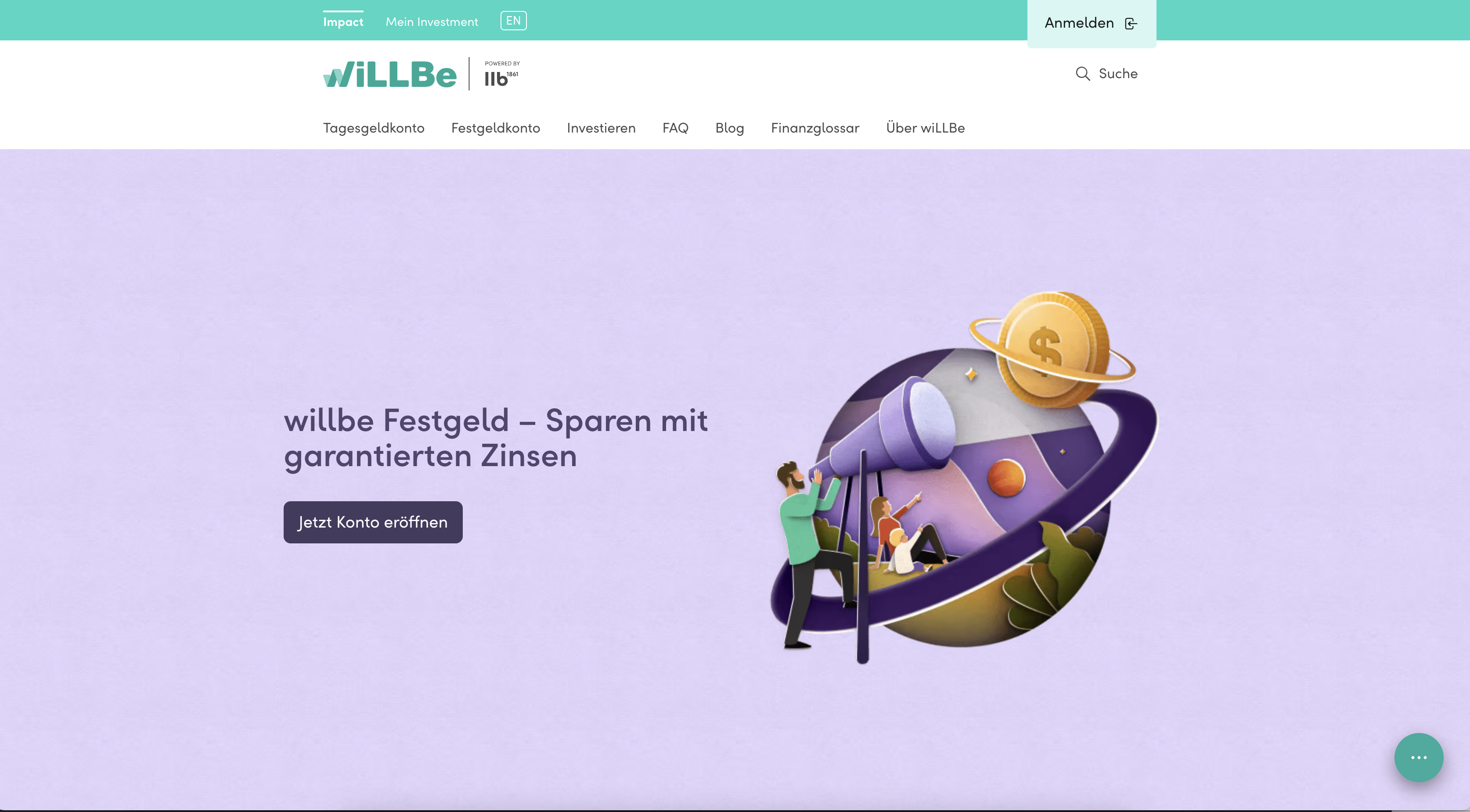 CASE – wiLLBe - Festgeld - Titel